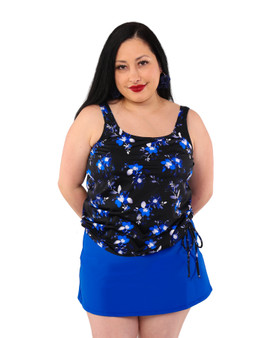 Blouson Tankini Top - Moonlit Starburst