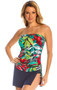 Nirvana Charlotte Bandeau Tankini Top & Jersey Skirt