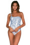 Coastal Calm Regatta One Piece - Size L