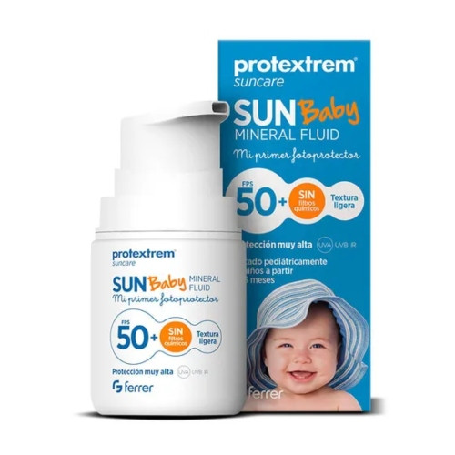 Protextrem sun baby mineral fluid FPS 50+ 50 mL