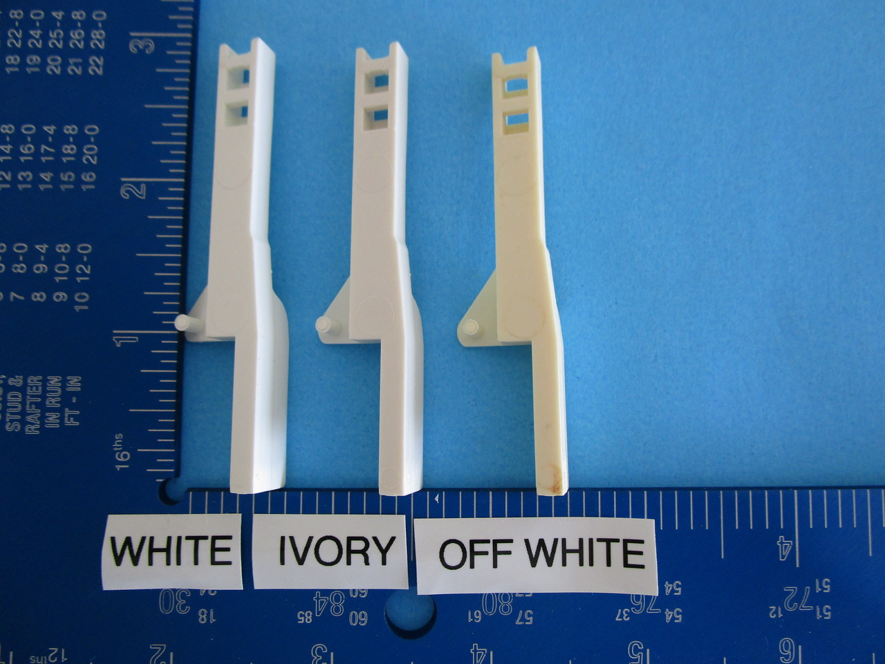 3 1/2" Louver Hidden Tilt Bar Connector Prong Female Shutter