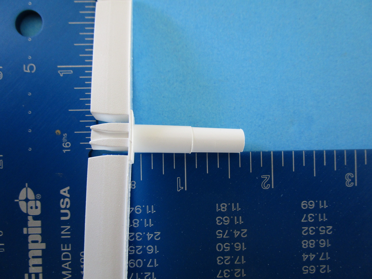 3 1/2" Louver-End Cap- for Internal Tilt