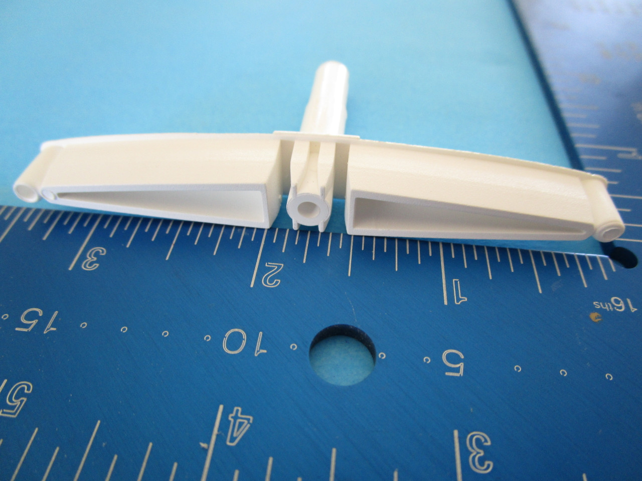 3 1/2" Louver-End Cap- for Internal Tilt