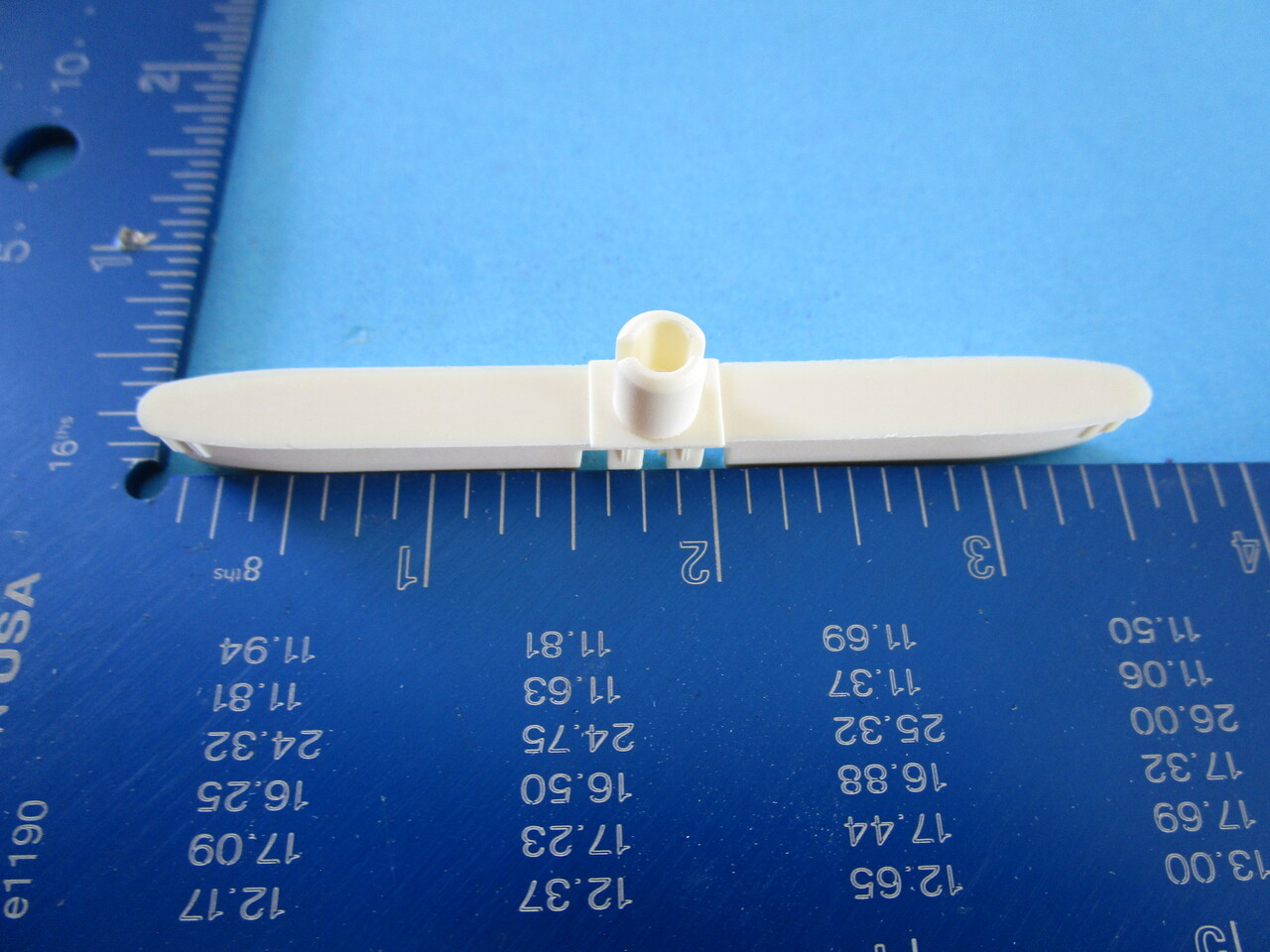 3 1/2" Louver End Cap-Off White