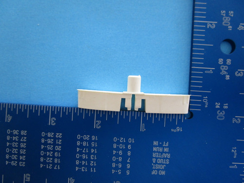 2 1/2" Louver -  End Cap - Flat