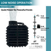 Aqua Pulse 2,000 GPH Hybrid Drive Submersible Energy Efficient Pond Pump with 33 ft Cord