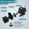 Aqua Pulse 8,000 GPH (0.75 HP) Hybrid Drive Submersible Energy Efficient Pond Pump with 100 ft Cord