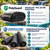 PolyGuard Liners & Underlayment Combo - 8 ft. x 10 ft. 20 mil Pond Liner - CPGUGPVC08X10