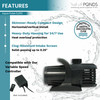 Aqua Pulse 5,200 GPH Hybrid Drive Submersible Energy Efficient Pond Pump with 100 ft Cord