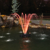 1/4 HP Floating Fountain - 3,000 GPH Submersible Pump - 100 ft Cord - 9 Spray Patterns