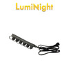LumiNight Pond and Landscape Lighting - 6-Way Splitter w/ 3' Cord for Warm White Lights and Spillways - 6WAY-SPLITTER