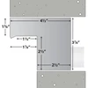 Half Off Ponds Steel Elegance 24" Stainless Steel Spillway - STE24