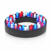 LumiNight Pond and Landscape Lighting - 48-LED RBW Color Changing Light Ring for Submersed and Floating Fountains