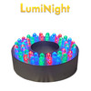 LumiNight Remote Controlled 24-LED Color Changing Fountain Light Ring - 24-RGB-EDFLR