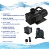 Savio Signature 4000  15' x  15' EPDM Pond Kit with UV Clarifier & Aeration Kit- MDSUV8