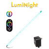 LumiNight Pond and Landscape Lighting - 36" Color Changing Low-Voltage Light Bar (w/ remote) with Transformer and Remote - E36CCLB-KIT