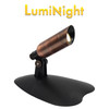 LumiNight Pond and Landscape Lighting - Bronze 1-Watt LED Bronze  Mini Spotlight (Add-On, Transformer Not Included)