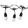 LumiNight Cafe Hanging String Lights - Color-Changing LED, 6-Watt Total - Add On - LMCSL12X0.5W-AO