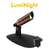 LumiNight Pond and Landscape Lighting - Bronze 1-Watt LED Bronze  Mini Spotlight