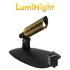 LumiNight Pond and Landscape Lighting - Brass 1-Watt LED Brass Mini Spotlight Kit
