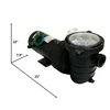 Aqua Pulse Inline Pool & Pond Pump - 4500 GPH External Water Pump - AP-IPP4500 - REFURB