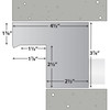 Refurbished Steel Elegance 24" Color Changing Lighted Stainless Steel Spillway