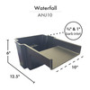 Simply Waterfalls 1200 5' x 15' EPDM Pond Free (Pondless) Waterfall Kit