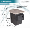 PondBuilder Elite 6100 30' x 30' PVC Pond Kit- PVCXLP0