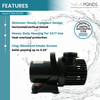 Refurbished Aqua Pulse 10,000 GPH (1.25 HP) Hybrid Drive Submersible Energy Efficient Pond Pump with 20 ft Cord