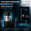 Refurbished Pond Pulse 5,500 GPH Submersible Waterfall Pump – Hybrid Drive Pond Pump with 30' Cord