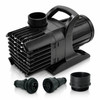 Aqua Pulse 8,000 GPH (0.75 HP) Hybrid Drive Submersible Energy Efficient Pond Pump with 200 ft Cord & Quick Disconnect