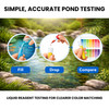 4-in-1 Pond Water Testing Kit – 215 Tests | pH, Ammonia, Nitrite & Phosphate
