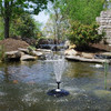 Small Floating Fountain for Ponds - 600-750 GPH with LED Light Options & Adjustable Spray Patterns