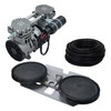 Pro Aeration System for 1 Acre Ponds & Lakes, with Double Diffuser & 1/2HP Rocking Piston Pump - APRPS1