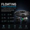Premium Floating Fountain Systems for Ponds & Lakes - 1/4 HP to 1.75 HP with Up to 13 Spray Patterns & LED Options