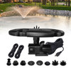 Premium Floating Fountain Systems for Ponds & Lakes - 1/4 HP to 1.75 HP with Up to 13 Spray Patterns & LED Options