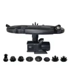 1.2 HP Floating Fountain - 10,000 GPH Submersible Pump - 200 ft Cord - 11 Spray Patterns - White Lights