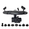 1.2 HP Floating Fountain - 10,000 GPH Submersible Pump - 200 ft Cord - 11 Spray Patterns - Color-Changing Lights