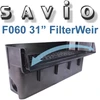 Savio Waterfall Filters & Weirs – 16", 31", 100 Models