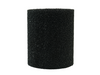 BPH foam filter cartridge: black porous sponge filter media for biological pond filtration systems.