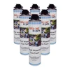 Half Off Ponds Waterfall Gun Foam – 6 Pack Black Expanding Pond Foam Sealant for Koi Ponds, Waterfalls & Landscape Rockwork – 24oz Polyurethane Can for Foam Gun – Outdoor Waterproof Gap Filler