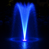 Floating Fountain with 600 GPH Pump – LED Light Show, Adjustable Spray & 30 ft Cords