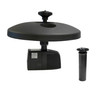 Small Floating Fountain with 750 GPH Pump – Adjustable Spray, 2 Nozzles & 30 ft Cord