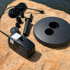 Small Floating Fountain with 750 GPH Pump – Adjustable Spray, 2 Nozzles & 30 ft Cord