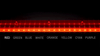 Color-changing LED spillway light bar animation showing 8 color transitions: red, green, blue, white, orange, yellow, cyan, purple