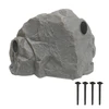 Decorative Faux Stone Landscaping Rock Vented