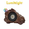 LumiNight Pond and Landscape Lighting LED Rock Lights – 1.5-Watt Warm White & 3-Watt Color Changing, Single Lights and Kits