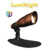 LumiNight Pond and Landscape Lighting - Bronze LED Spotlights, Kits & Floating Fountain Lights