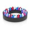 LumiNight Pond and Landscape Lighting - 48-LED RBW Color Changing Light Ring for Submersed and Floating Fountains