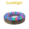 LumiNight Pond and Landscape Lighting - LED Light Rings for Submersed and Floating Fountains